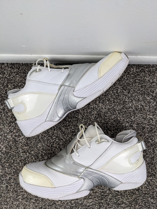 Reebok Allen Iverson Answer V 5 OG White Metallic Silver Mens 10 DV6959 main image 9
